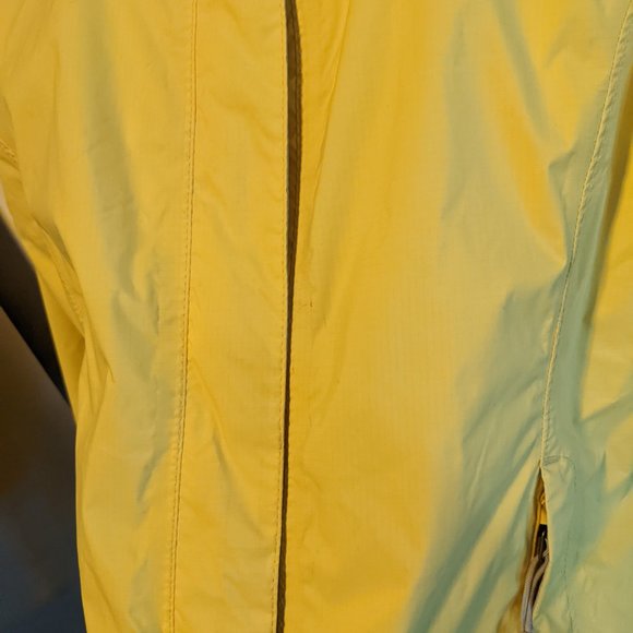 Yellow The North Face Rain Coat Jacket - Picture 9 of 11